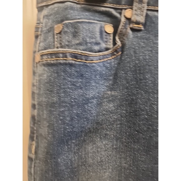 Chartou Collection Big Flare Jeans Size S Blue Denim Small New 26 Waist Womens - Picture 3 of 7